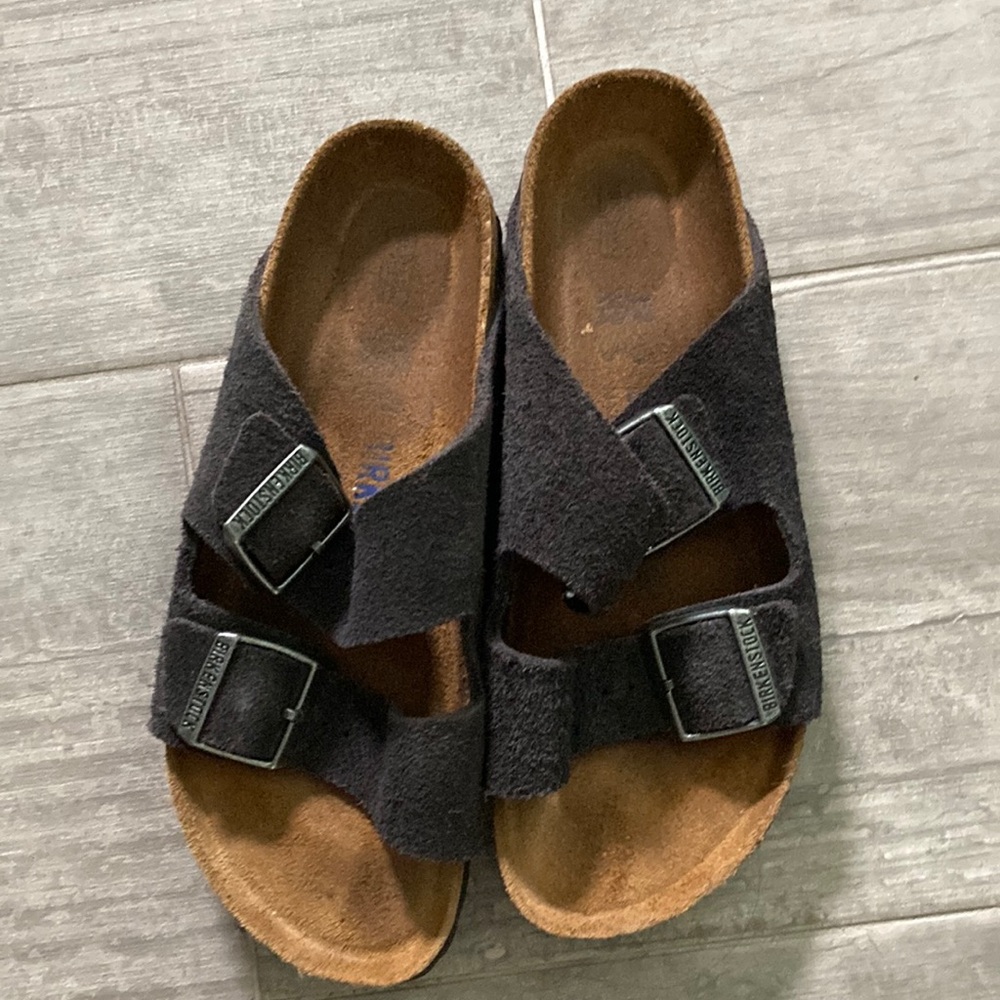 Birkenstock Arizona Sandal , suede leather size 37